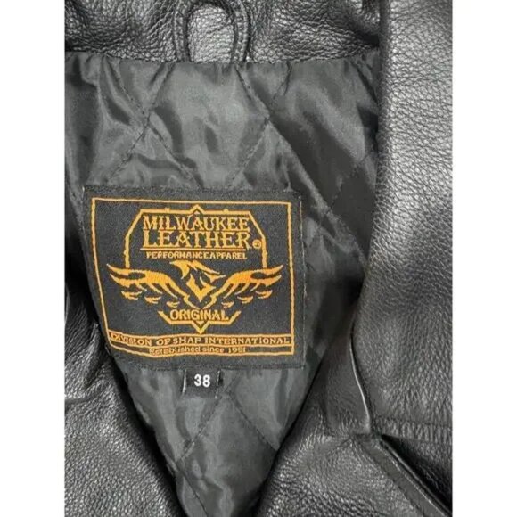 Milwaukee Leather Jacket - size 38 - Picture 6 of 6